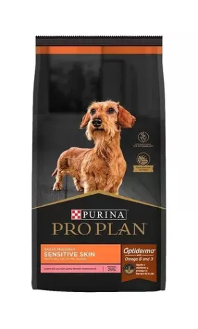 Alimento Pro Plan OptiDerma Sensitive Skin Adult para perro adulto de raza pequea sabor salmón y arroz en bolsa de 1kg