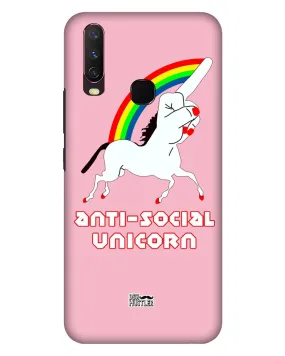 ANTI-SOCIAL UNICORN  |  Vivo Y17 Phone Case