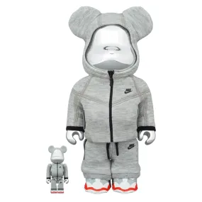 BEARBRICK NIKE TECH FLEECE N98 100% & 400%