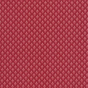 Cotton Fabric, Chateau De Chantilly ROUGE 13948 14, Moda Collection by French General