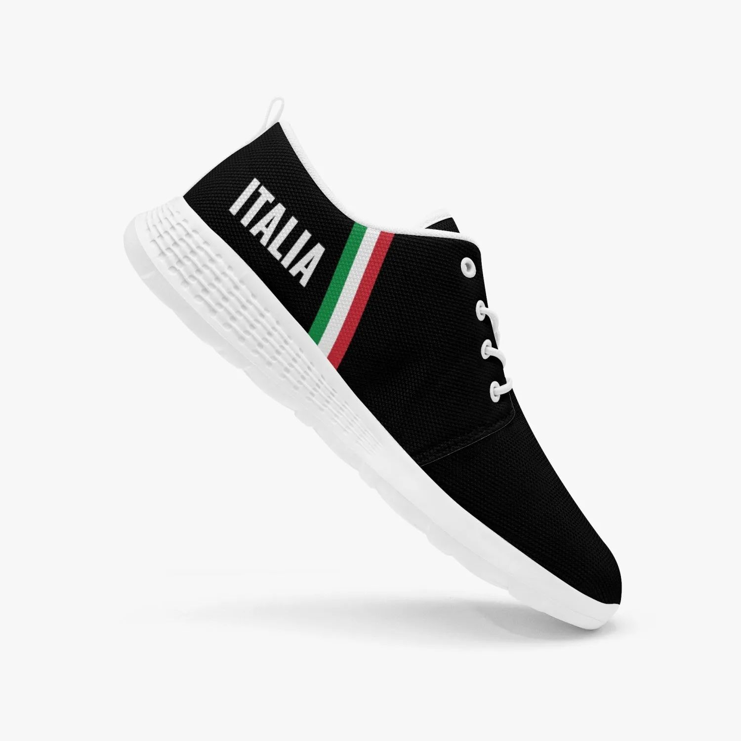 Italy Running Shoes - Forza Italia - Black - men's /women's sizes