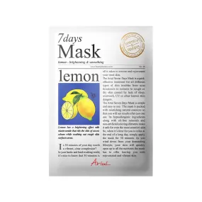 Mascarilla facial Ariul 7 DAYS - LEMON