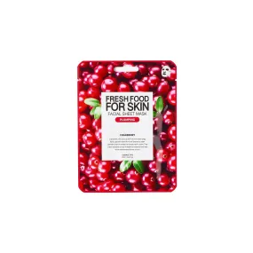 Mascarilla Facial Farm Skin Freshfood For Skin Facial Sheet Mask (Cranberry) 25ml