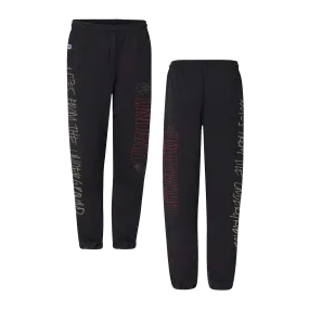 Notes From The Underground 10-Year Anniv. Sweatpants (Black)