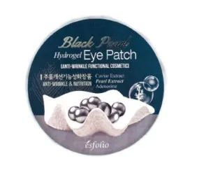 Parches para el contorno de ojos Esfolio BLACK PEARL HYDROGEL EYE PATCH