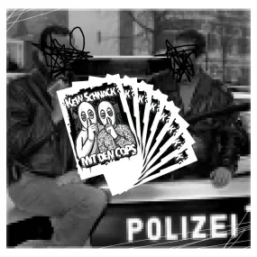 "Kein Schnack mit den Cops" Sticker